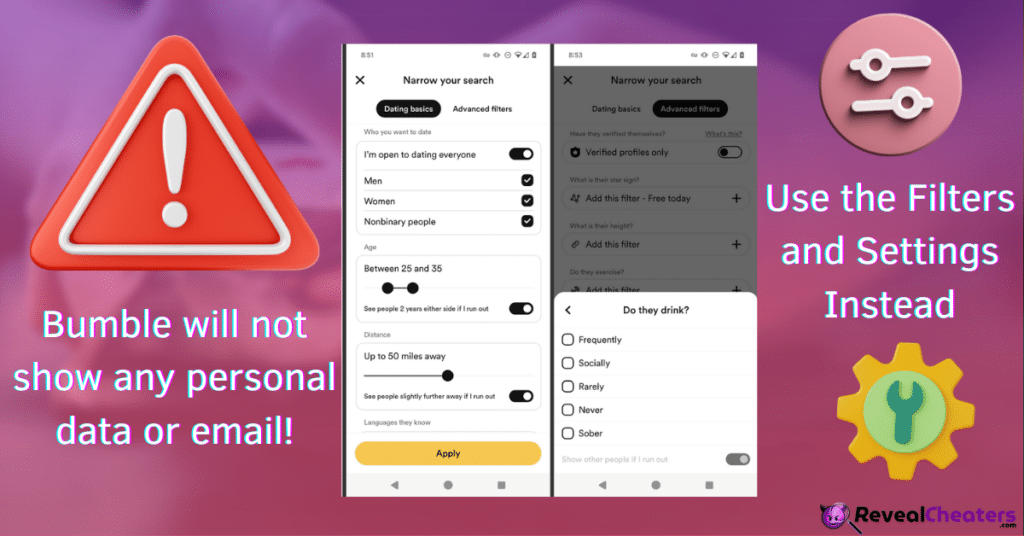 Can you Search for Someone on Bumble with the Email