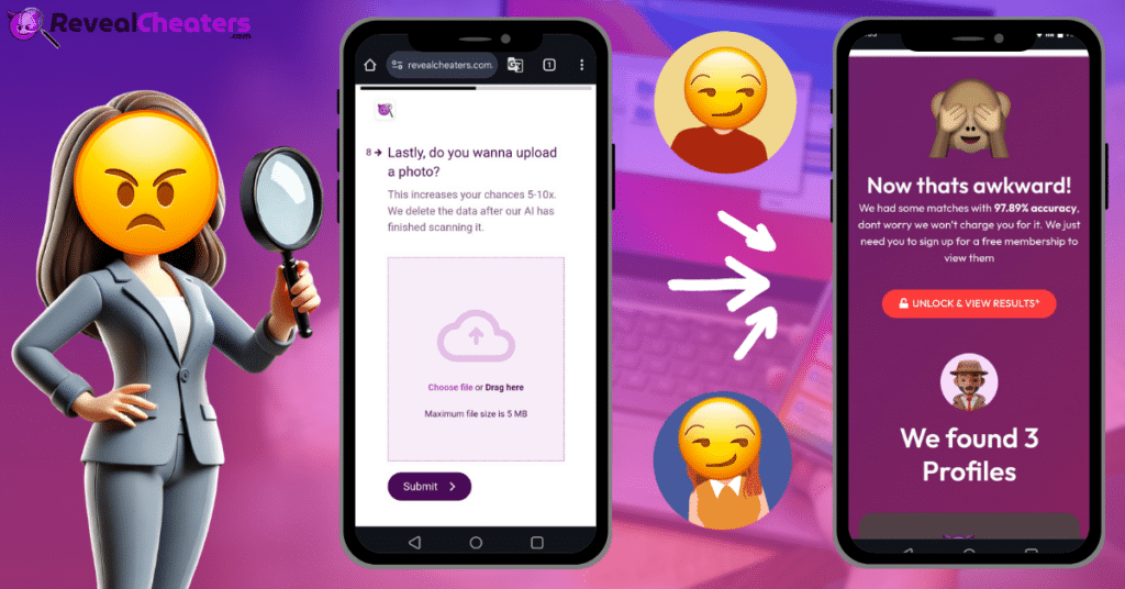 How to Find Someone on Tinder by Picture with RevealCheaters