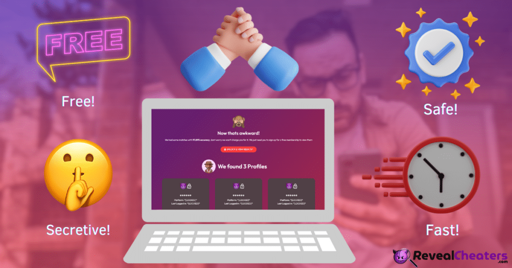 Why use RevealCheaters to Find Dating Profiles by Email?