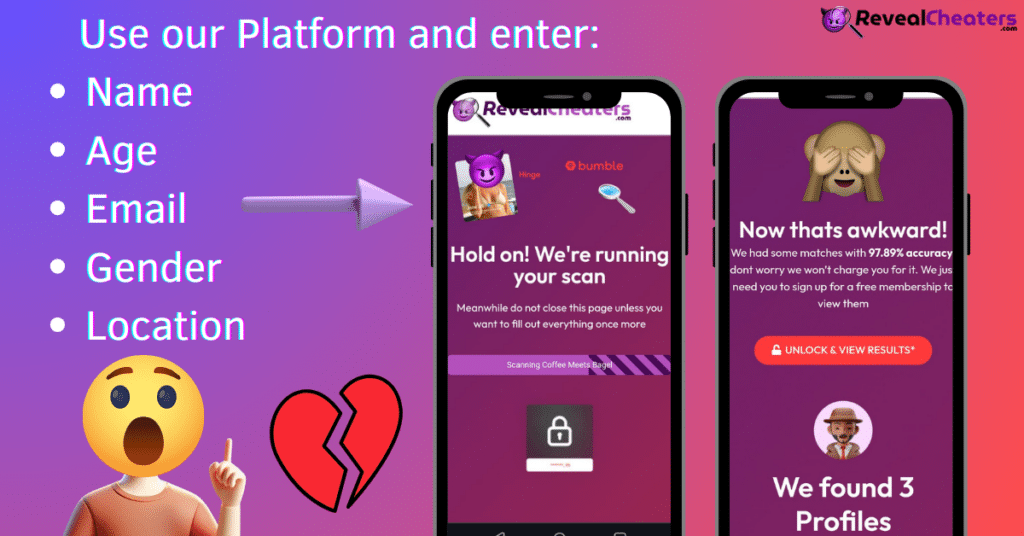 How to Find Someone on OkCupid by Email with RevealCheaters