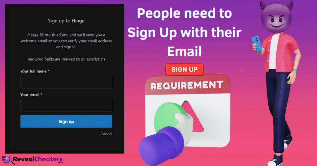 Is Hinge Bound to a Person's Email Address?