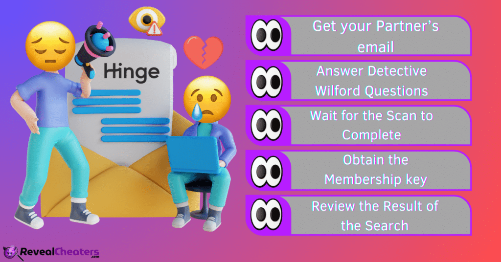 RevealCheaters Guide: How to Find Someone on Hinge by Email