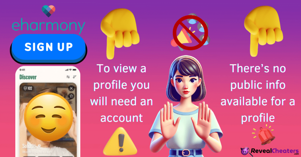 Can you Search for a Name on eHarmony without an Account?