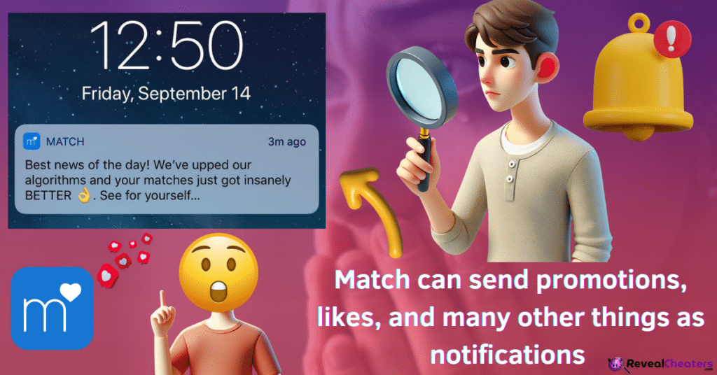 Does Match use the Phone Number for Notifications?