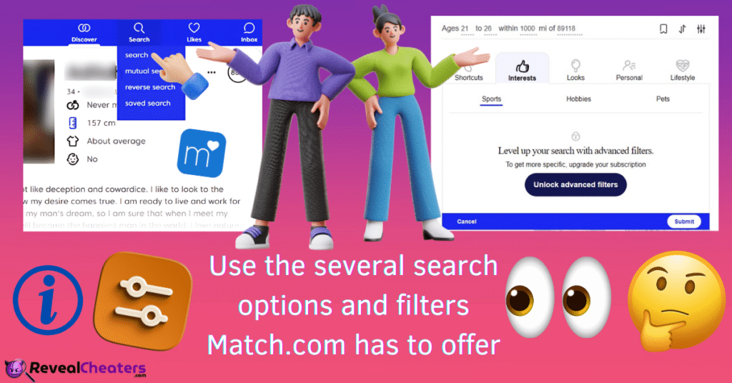 Does Match.com have a Specific Search by Picture?