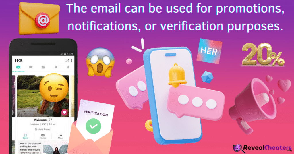 Does Her use the Email for something else besides Registration?