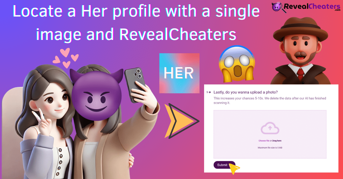 How to Find Someone on Her by Picture: 4 Methods for This App