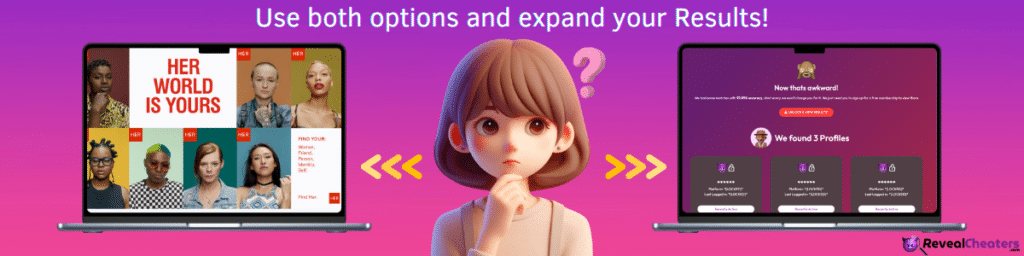 Is it Better to Create a Her Account or use an Email Lookup Tool?