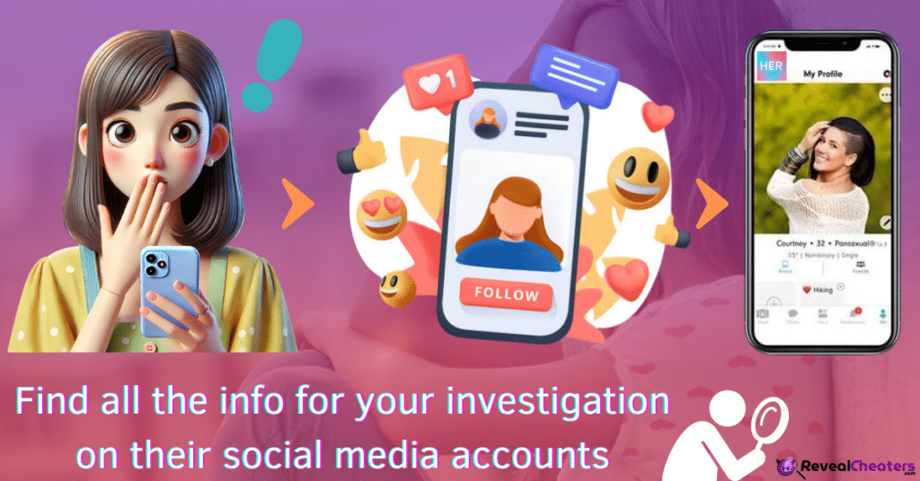 Use Social Media Profiles to Find a Her Profile