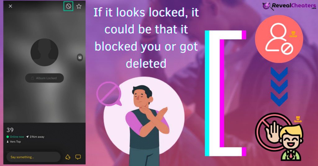 Why do some Grindr Profiles Look Locked?
