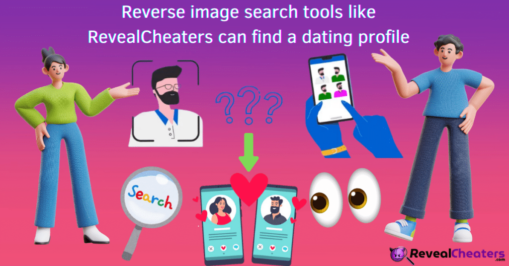 Try a Reverse Image Search to see if any "Her" Profile Shows Up