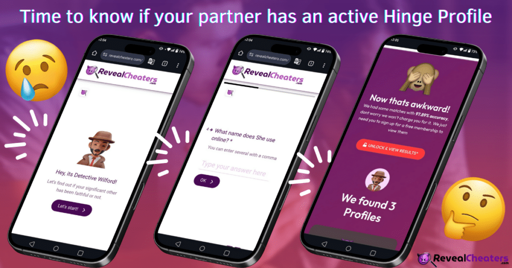 How can you use RevealCheaters to See If Someone has a Hinge Profile?