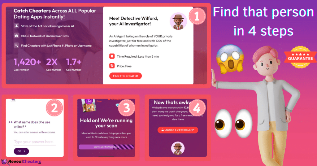 Use other Methods to Find Dating Profiles, like RevealCheaters!