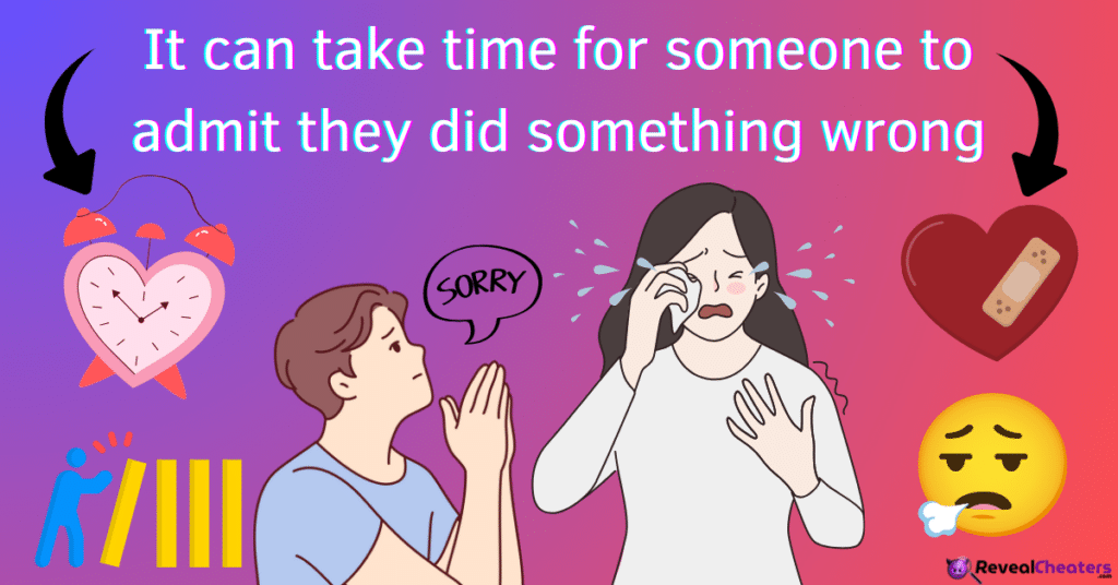 Can a Person Who Cheats Eventually Confess?