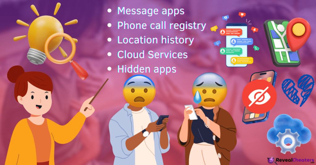 What to Check on Phone for Cheating Evidence?