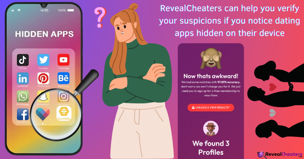 Can those Hidden Accounts be Dating Profiles?