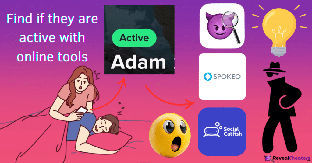 Can you see if they are Active on a Hidden Account?